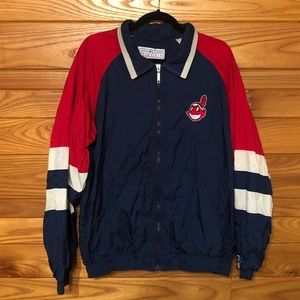 Vintage Cleveland Indians Windbreaker by Starter